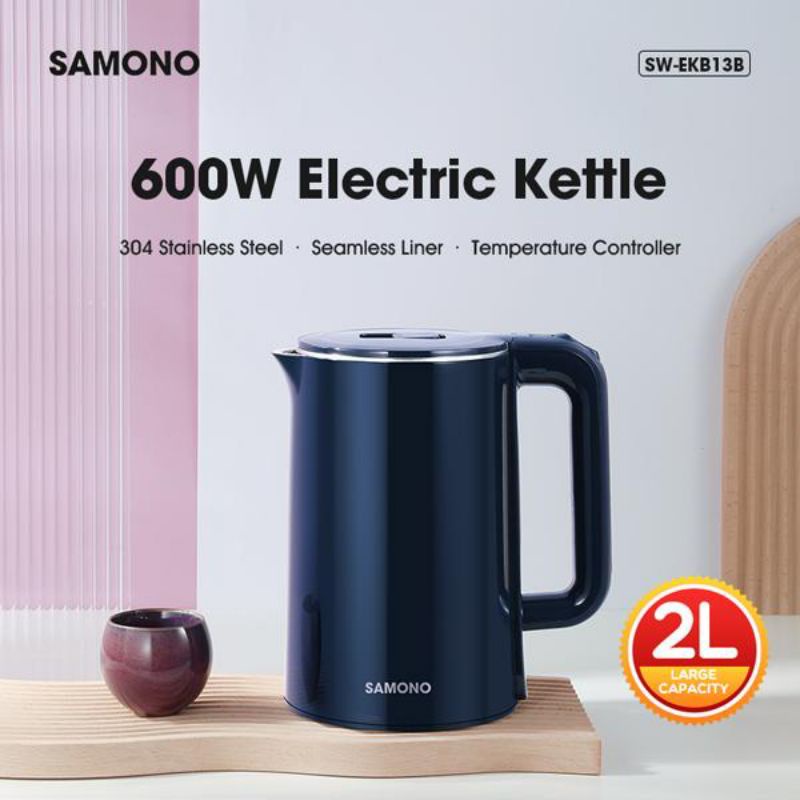 ELECTRIC KETTLE SAMONO 2L 600W