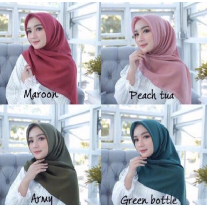 HIJAB SEGIEMPAT BELLA SQUARE