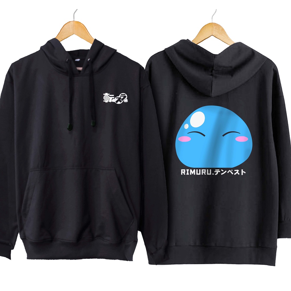 Jaket hoodie jumper anime RIMURU SLIME - TENSEI SHITARA material cotton fleece