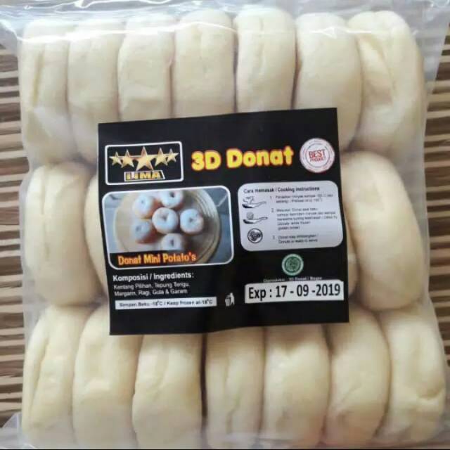 

3D Donat Kentang