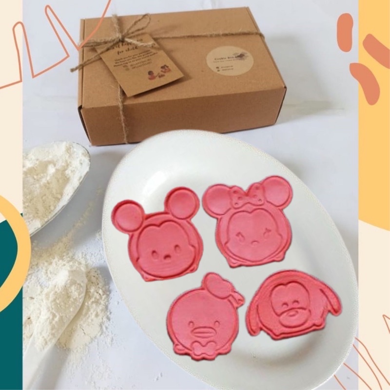 

diy cookies Kit tsumtsum 1 | cookies hampers ultas | cookies kit diy | cookies godiebag ulang tahun | kado ulang tahun | gift kado
