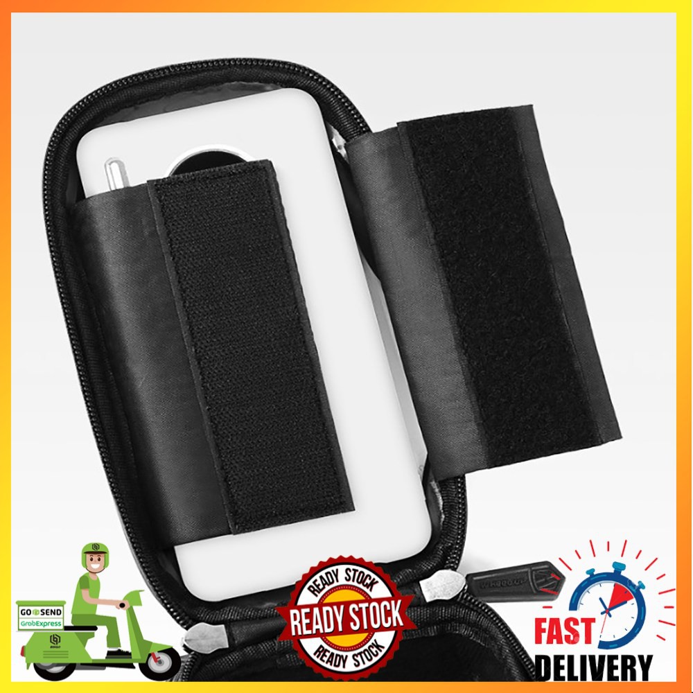 Tas Sepeda Smartphone 6.5 inc Frame Depan Merk WHEELUP Original