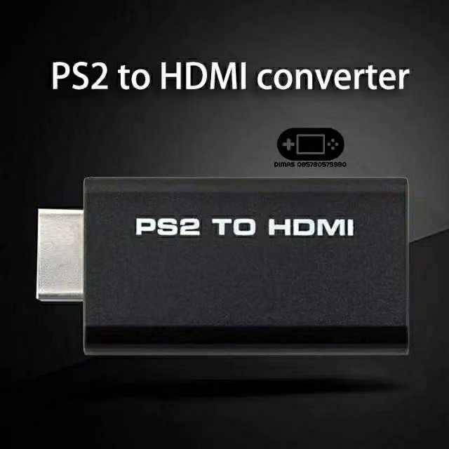 PS2 (PlayStation 2) To HDTV Converter Adapter/ PS2 To HDMI