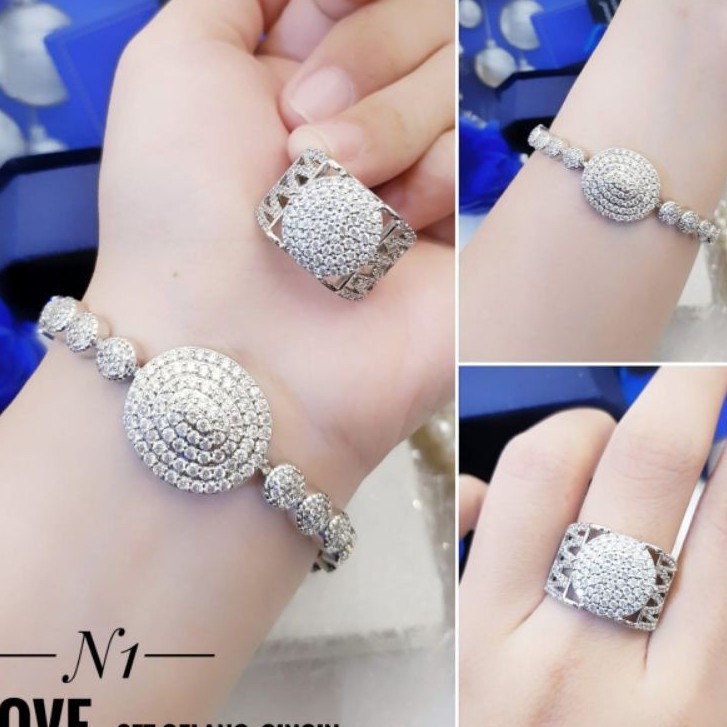 Xuping set Gelang dan Cincin 02