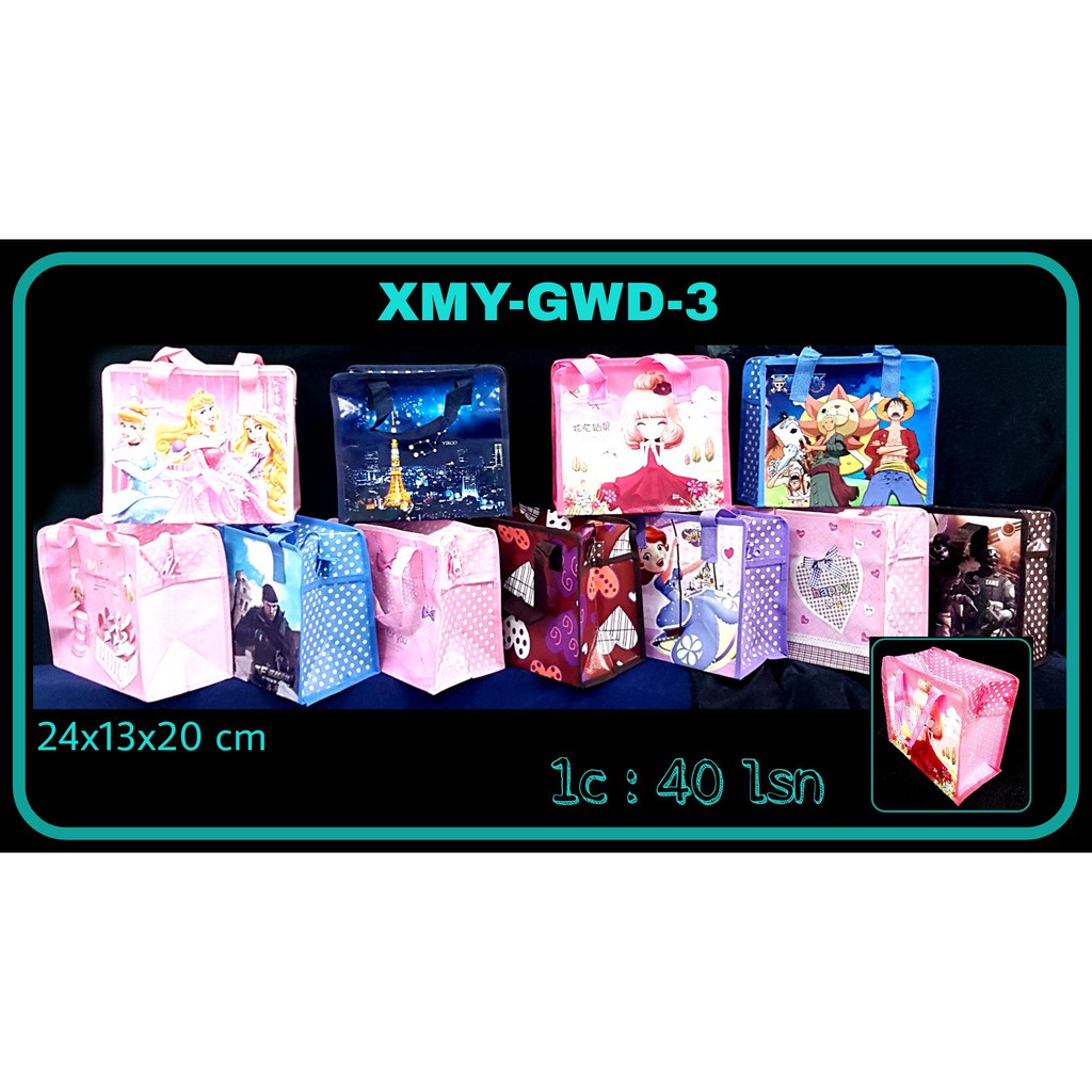 

ILP Hand Bag XMY-GWD-3(110) / Goodie Bag / Tas Serbaguna / Tas Tenteng