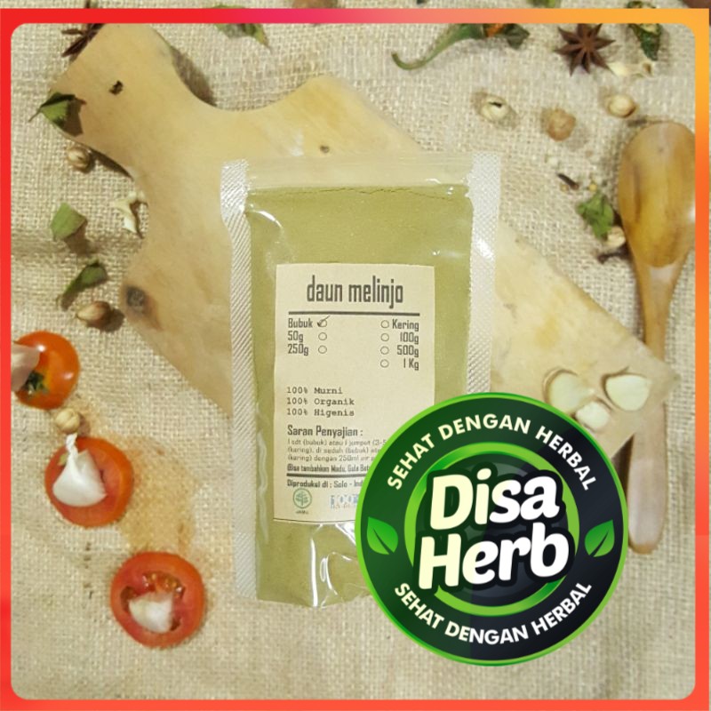 

DAUN MELINJO BUBUK 500 GRAM - Gnetum Gnemon - MURNI - JSR - REMPAH - PREMIUM QUALITY