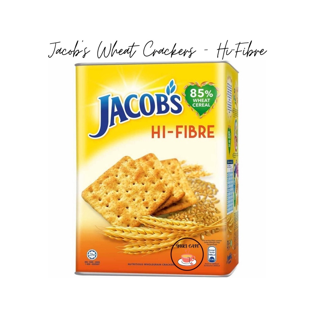 

BISKUIT - JACOB'S WHEAT CRACKERS - HI-FIBRE