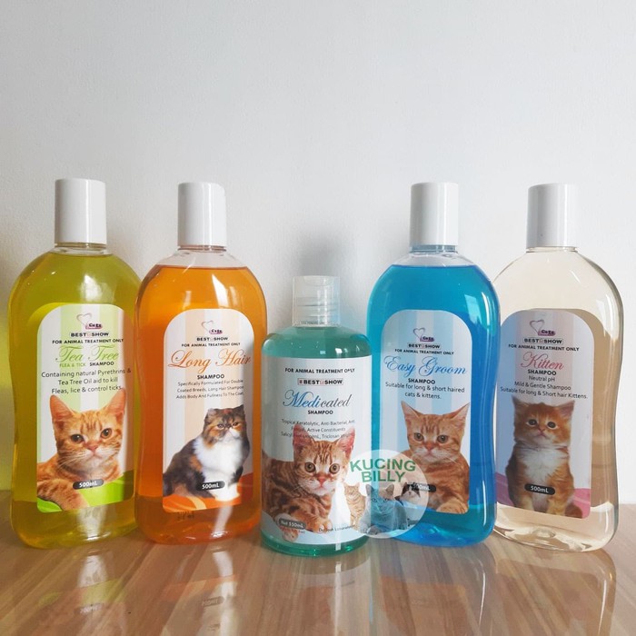 Jual Best In Show Cat Shampoo 500ml Indonesia Shopee Indonesia