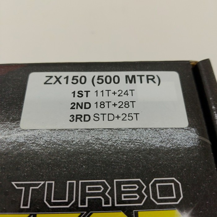 Grosir Gear Gir Rasio Ratio Ninja R & RR QTT Speck Balap 500 m 11/24 1 2 3 Keren