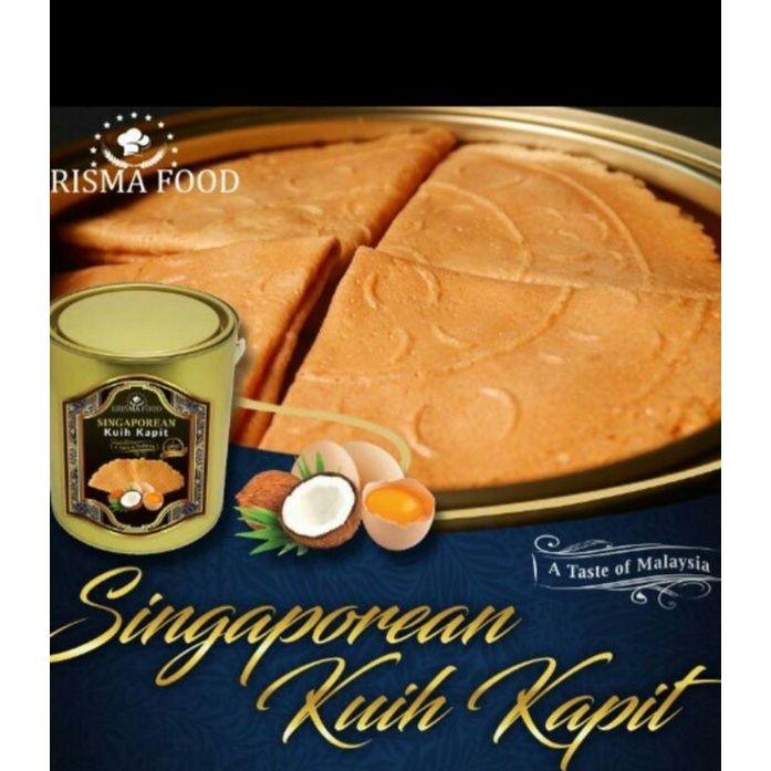 

KUE KAPIT SINGAPOREAN KRISMA FOOD ORIGINAL PARCEL HAMPERS LEBARAN IDUL FITRI EID FREE HANG TAG