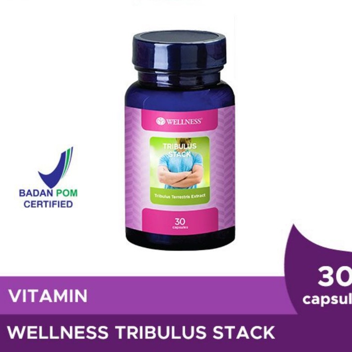 wellness tribulus stack hormon testoteron vitamin kesuburan produk sperma