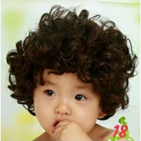 Wig bayi anak laki laki cowok rambut palsu bayi