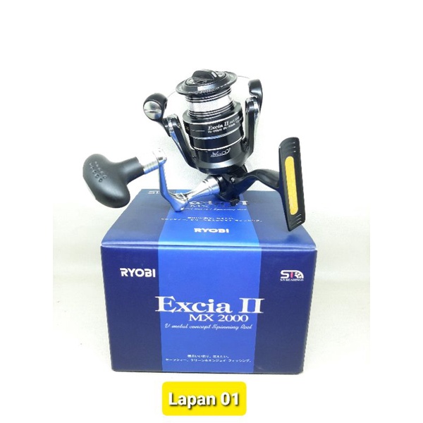Reel Pancing Ryobi Excia II MX 2000 / Spinning Fishing Reel