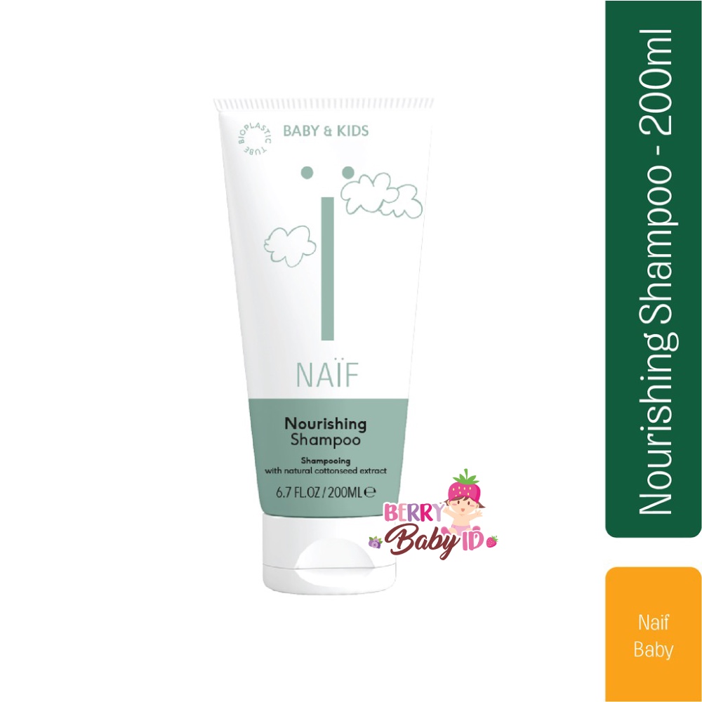 Naif Nourishing Shampoo Shampo Bayi Shampooing 200 ml Berry Mart