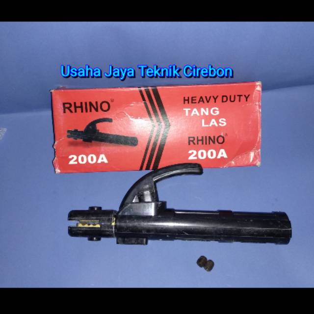 Tang las listrik inverter merk Rhino kapasitas 200A harga ekonomis