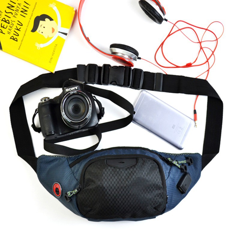 Waistbag Outdoor Quways Premium Class Limited Editions Modern Multifungsi Bisa COD