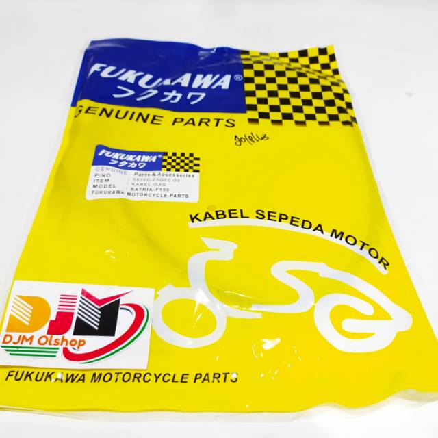 Kabel Gas Suzuki Satria FU 150 / Satria 2T / Thunder / Shogun / Shogun New / Spin Fukukawa