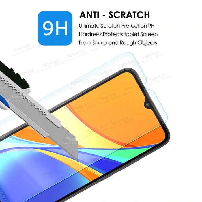Tempered Glass Redmi 9C Clear Screen Protector Handphone