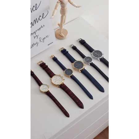 Jam Tangan Couple Murah Jhw 05 Jimshoney Original - Jam Pria Wanita Strap Kulit Terbaru dari Jims Honey