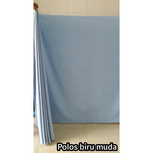 Kain jendela meteran terbaru gordyn gorden hordeng polos minimalis bidang kecil 1,4(bahan tebal)