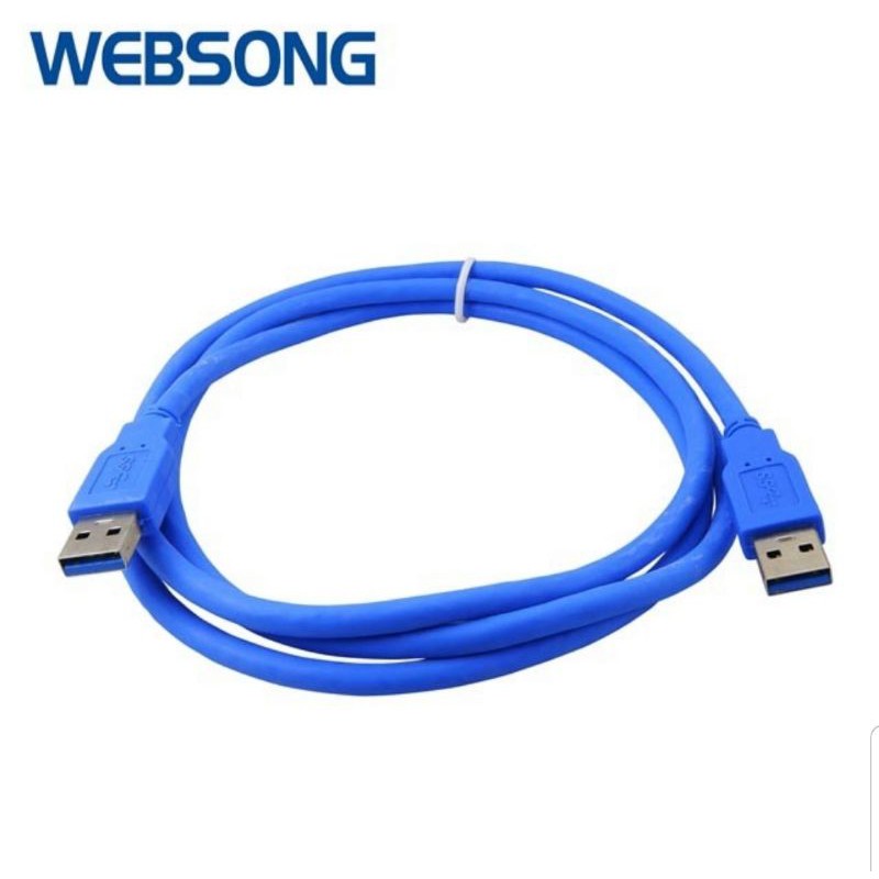 Kabel USB A 3.0 Male to USB A 3.0 Male 1.5M 5Gbps High Quality WEBSONG