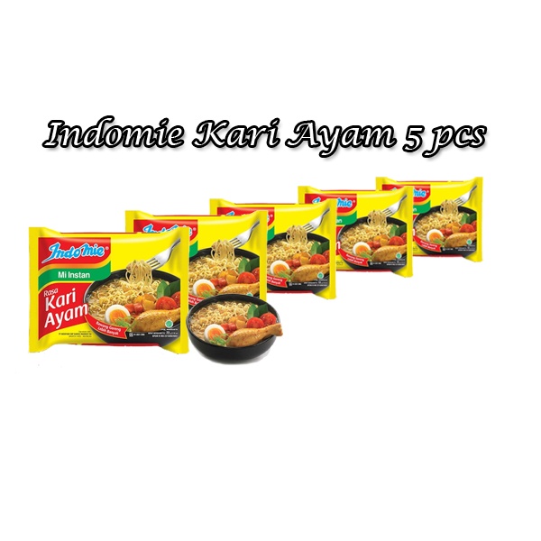 

Indomie Kari Ayam [72 gr x 5 pcs]