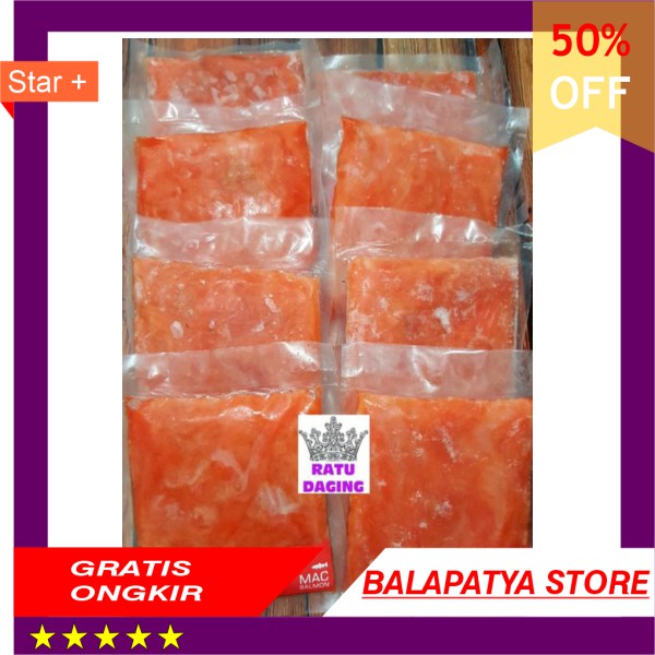 

40 OFF KHUSUS HARI INI !!! SALMON GILING SALMON MINCED 100gr - BEST PRODUCT EVERRR
