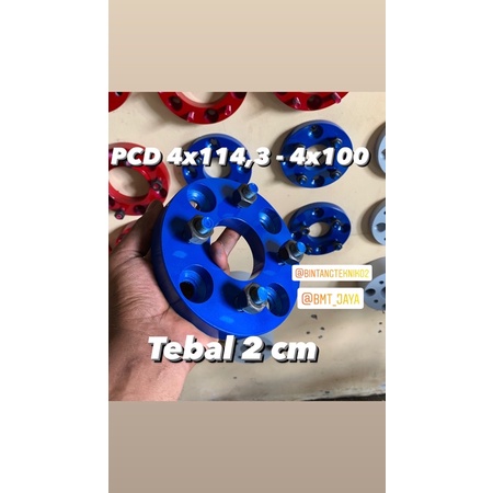 Adaptor velg mobil 4x114,3 - 4x100