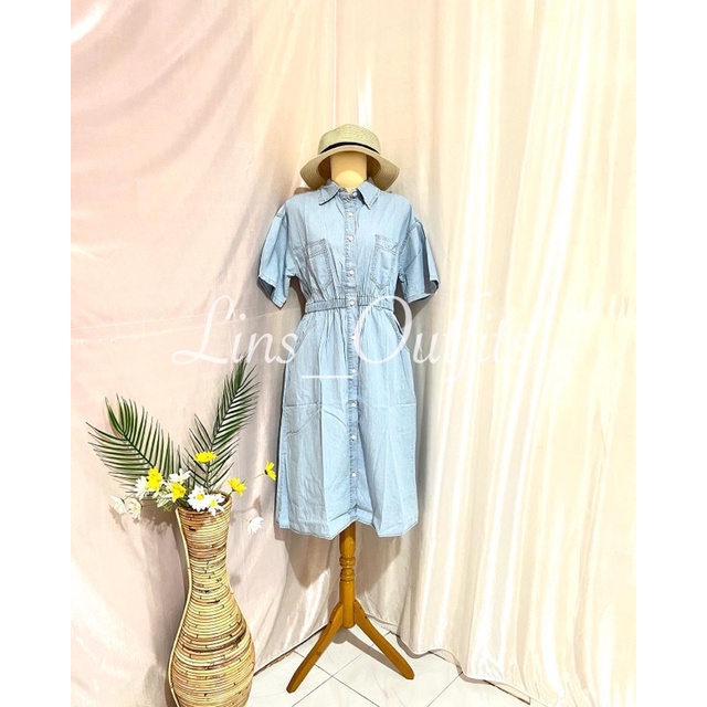 Dress Korea Linen Jeans “Buru N Judy” Premium