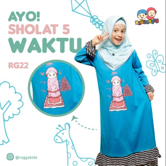 Gamis anak raggakids