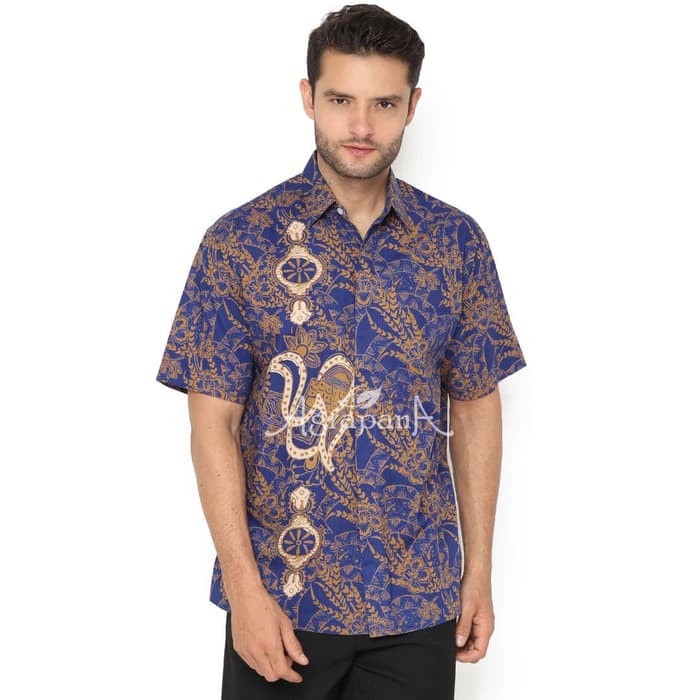 Baju Batik Pria Lengan Pendek Kemeja Batik Pria Premium Agrapana Daksa