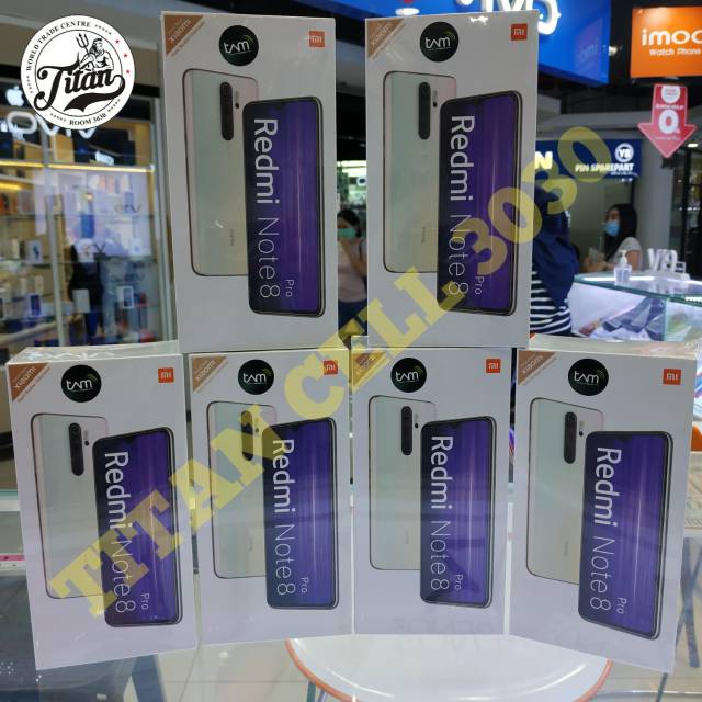 Xiaomi Redmi note 8 Pro 6/64GB Resmi Xiaomi TAM Indonesia