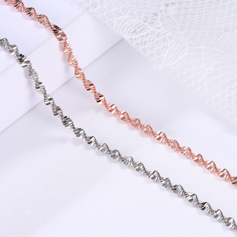 Gelang Tangan Motif Gelombang Ala Korea Untuk Wanita-3