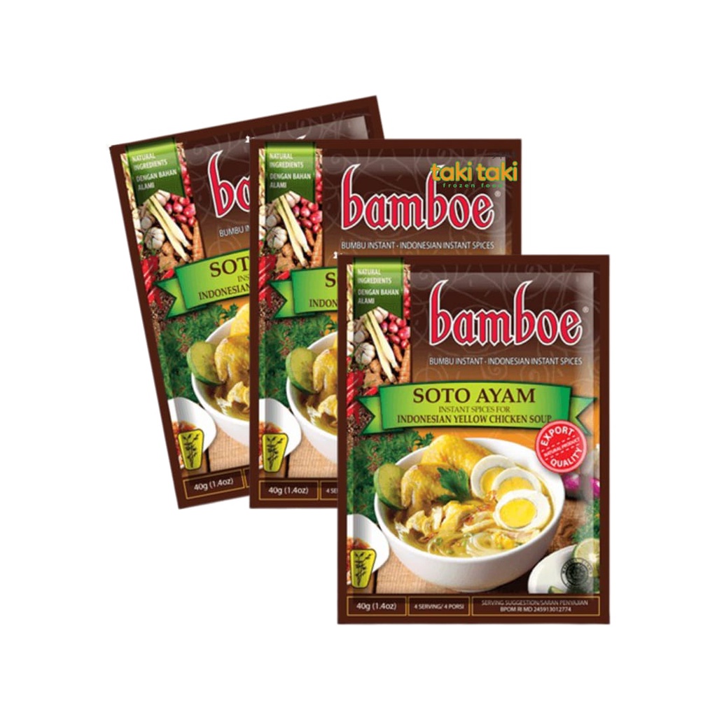

Bumbu Instan Soto Ayam, Bumbu Bamboe Soto Ayam, Bumbu Masak Instan, Kebutuhan Memasak