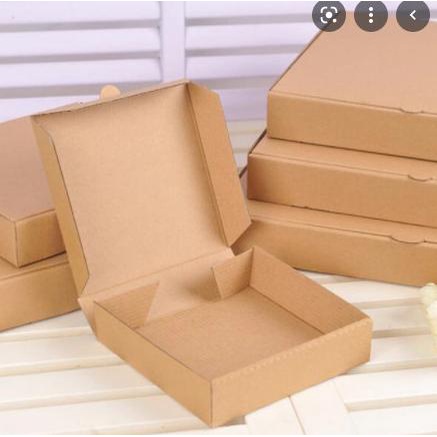 Pizza Box Craft Box Pizza Kraft Kardus Piza Polos Dus Martabak Box bakernbar99