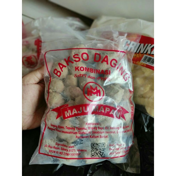 Jual Bakso Daging Maju Mapan Isi 50 725g Indonesia Shopee Indonesia