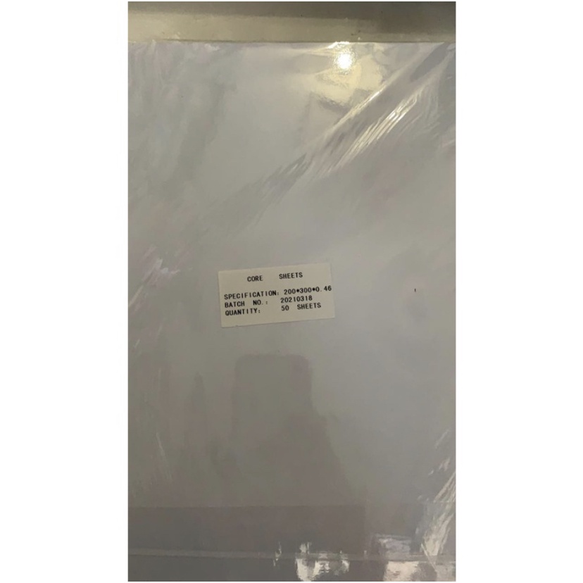 

CORE PVC ID CARD / BAHAN ID / TULANG BAHAN ID SAJA (5 PCS) JunDW