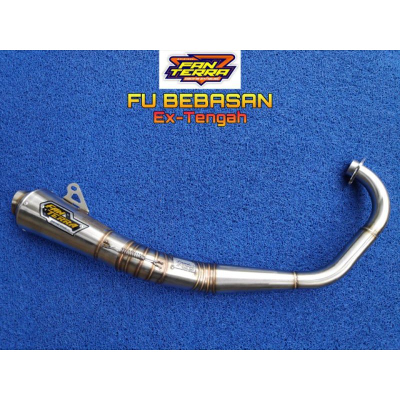 Knalpot Fu Bebasan 250cc 300cc Fanterra Racing Exhaust Original