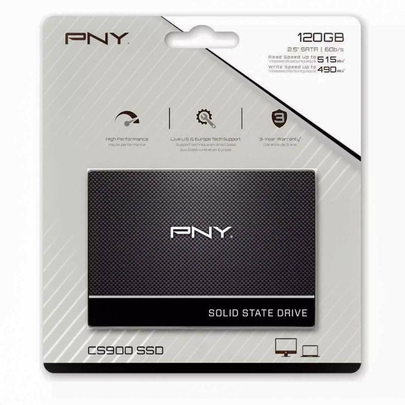 ssd 120gb pny cs900 bkn 240gb