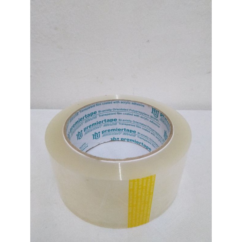 Lakban Plakban Isolasi Premier Tape by Nachi Tape 2 inch 48mm 100yard Bening Coklat Asli Termurah