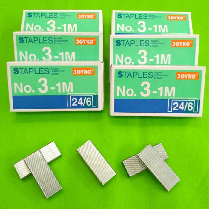 

tulis-alat-paket- isi staples no.3 joyko/ isi steples no.3 -paket-alat-tulis.