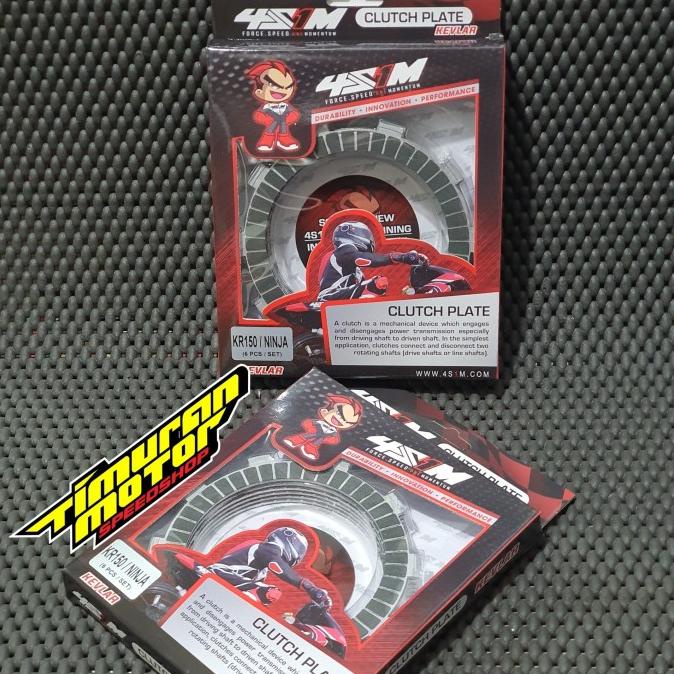 Ready oke] KAMPAS KOPLING 4S1M NINJA 150 KEVLAR