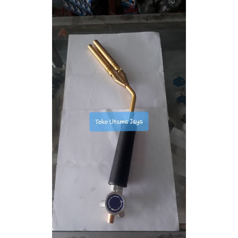 Gas Torch 2 Kepala - Gas Torch Lpg - Blow Torch Lpg - Alat Las Logam - Blow Torch - Gas Torch Elpiji