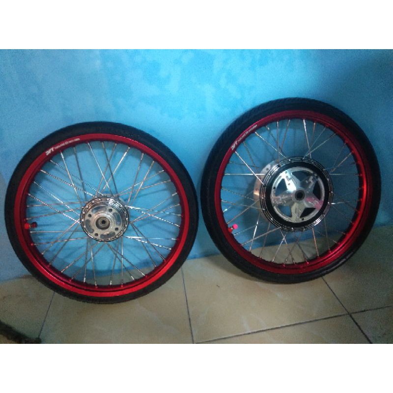 set velg ring 17  mio smile,sporty,soul karbu