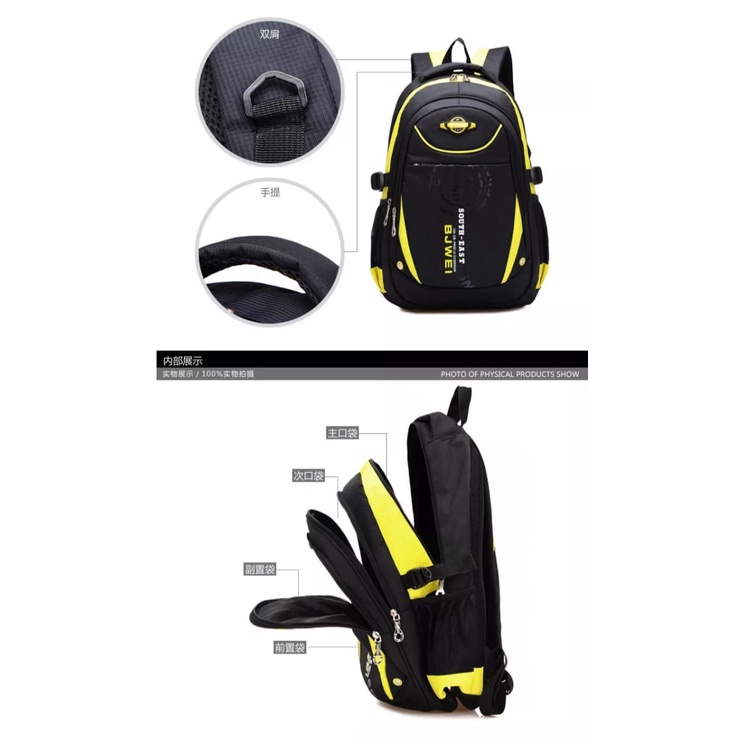 ATM67 - Tas Sekolah Anak Laki Laki Sd Smp Sma Ransel Kerja ORIGINAL Tas Sekolah Anak Laki BackPack IMPORT