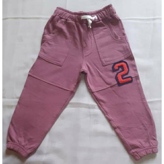 Jogger Anak Cat&Jack Ungu - Celana Panjang Anak Perempuan Laki Laki Unisex