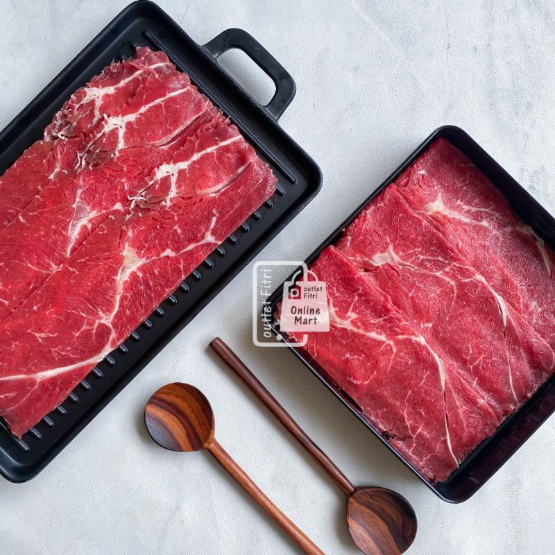 

HALAL || [500gr] AUS Rump Slice (Non Fat / Tanpa Lemak)