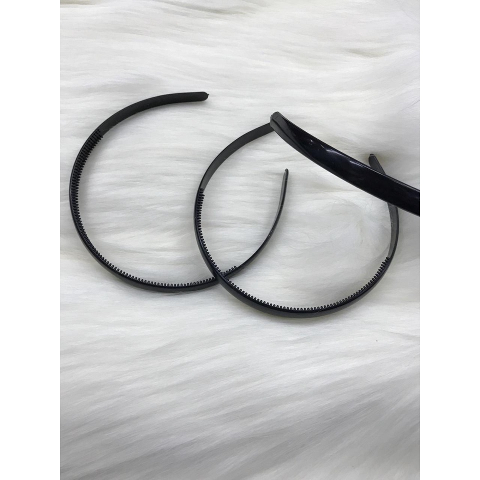 BANDO GEPENG HITAM TEBAL 1CM/ BANDO GEPENG HITAM POLOS/ BANDO PRIA WANITA PER PCS