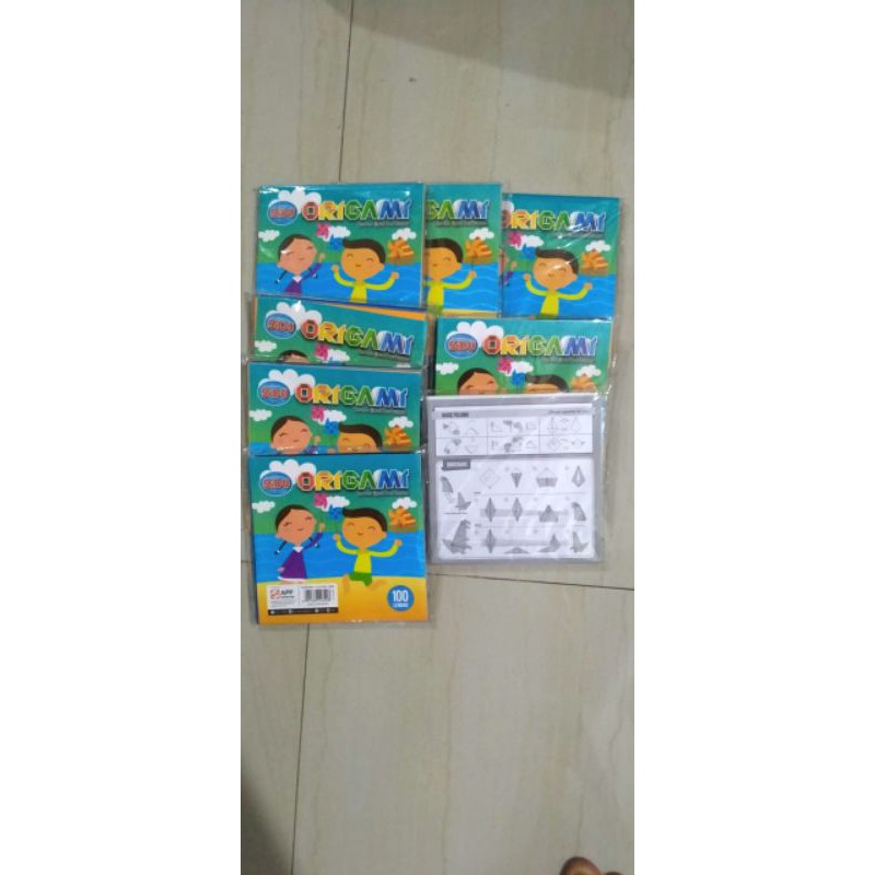 

kertas origami Sidu/ 100 lembar