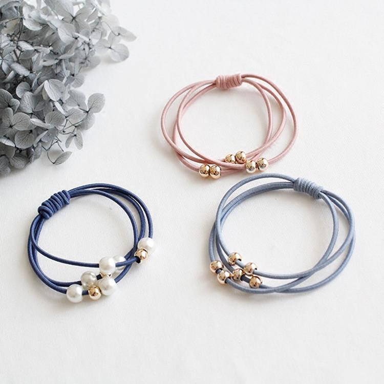 TOMSTORE.ID Ikat Rambut Karet Gelang Body Jewerly / Fashion Wanita / Kuncir Rambut / Aksesoris Rambut R123 R128 R575-4